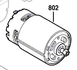 Moteur courant continu réf. 2 609 199 180 BOSCH